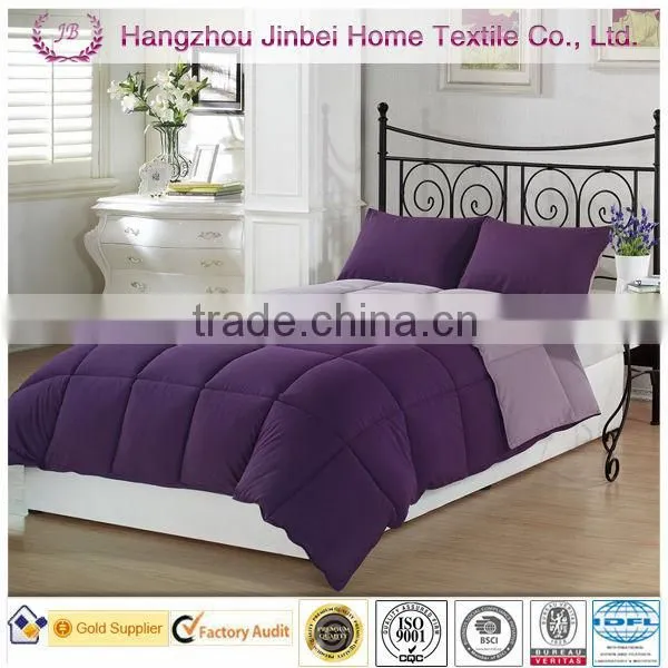 White Down Down Alternative Quilt/Microfiber comforter/polyester duvet