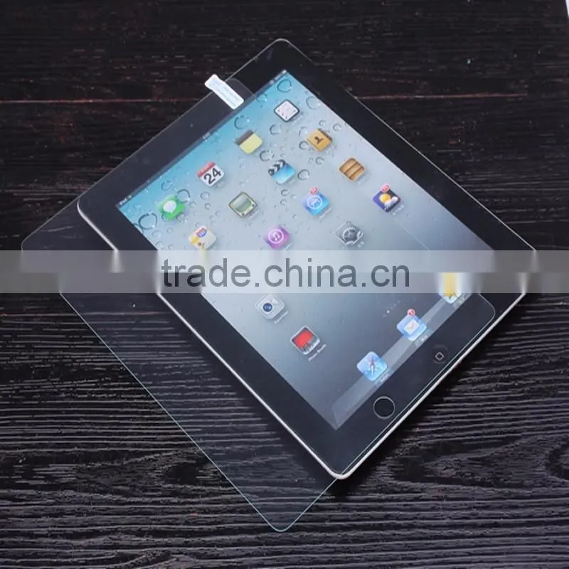 Wholesale price 100% anti blue light 10h hareness tempered glass screen protector for ipad 2 3 4
