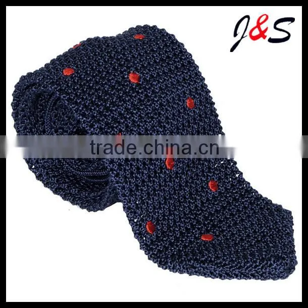 100% fashion silk knitted tie for men, tie knitted