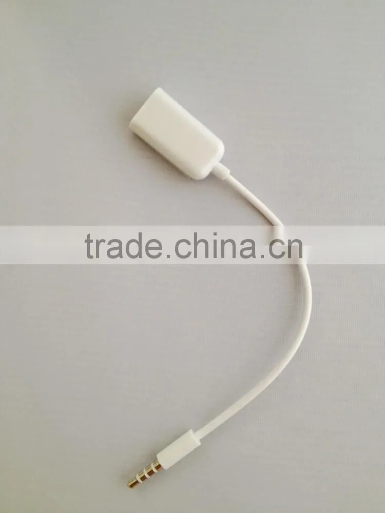Universal 3.5mm 1 Male to 2 Female Couple Line Earphone Audio Headphone Splitter Adapter Cable