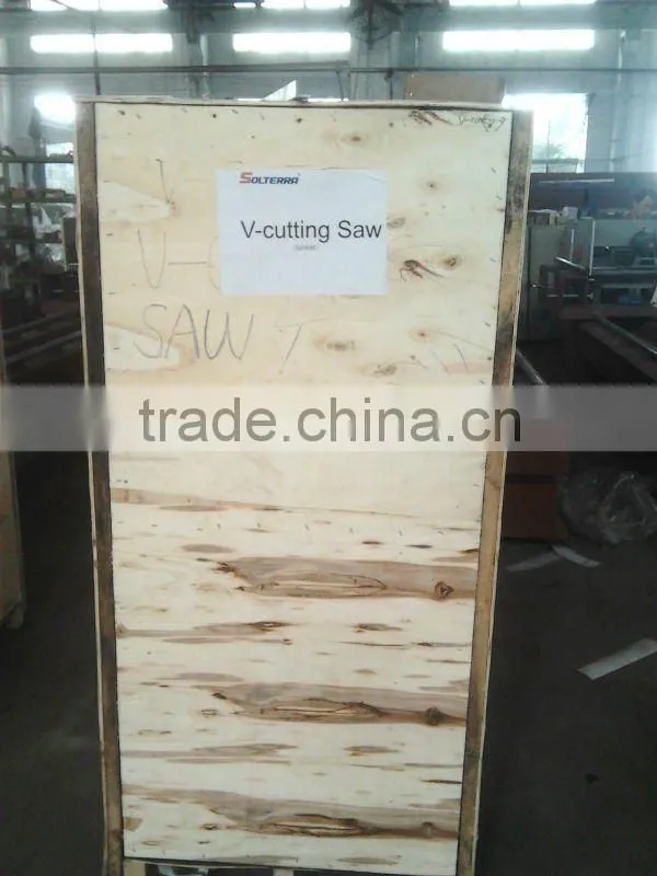 V--cutting saw with ISO Approved for uPVC Plastic and aluimnium Profiles