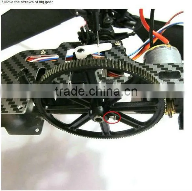 F45 New Brushless Motor System RC Helicopter Parts