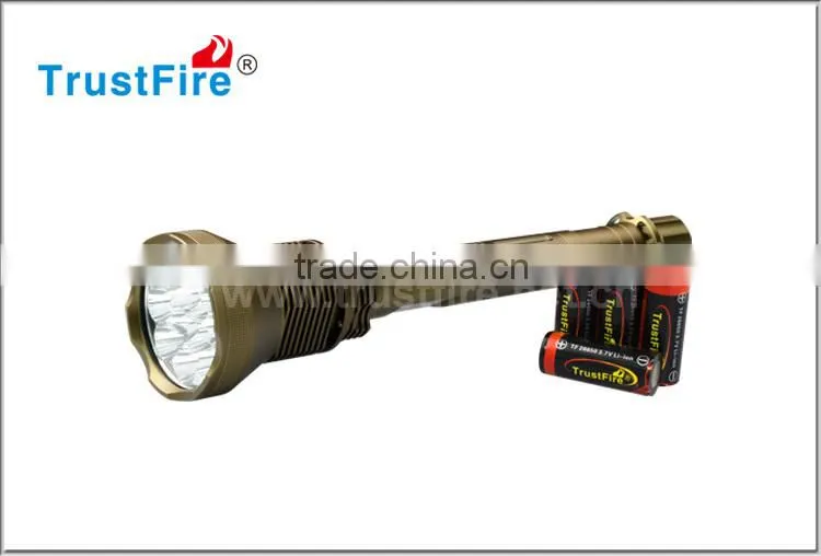 TrustFire Led Flashlight 12*CREE XM-L2 AK-90 Super Bright 13000 Lumen 5 Modes led flashlight torch have 2 kinds of colors CE,FCC