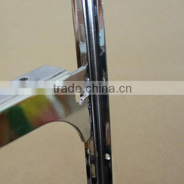 Chrome plating single slot upright,Wall Display Shelf Channel