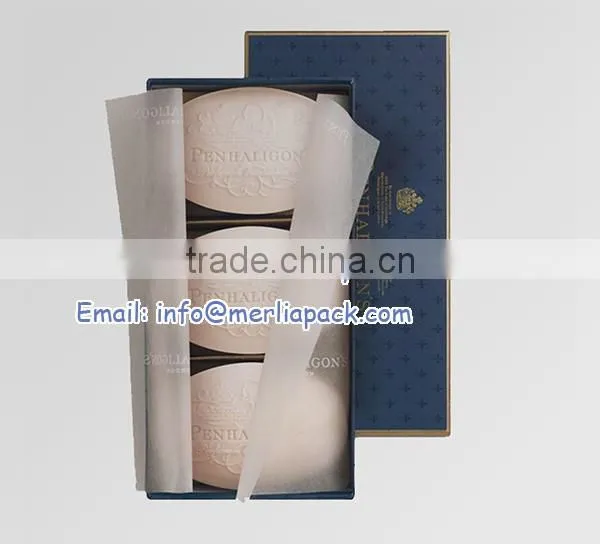 Peerless Wedding Party Shower Soap Empty Box Litho Paper Gift Boxes Bouquet Jasmine Soap Pack of 3 Boxes