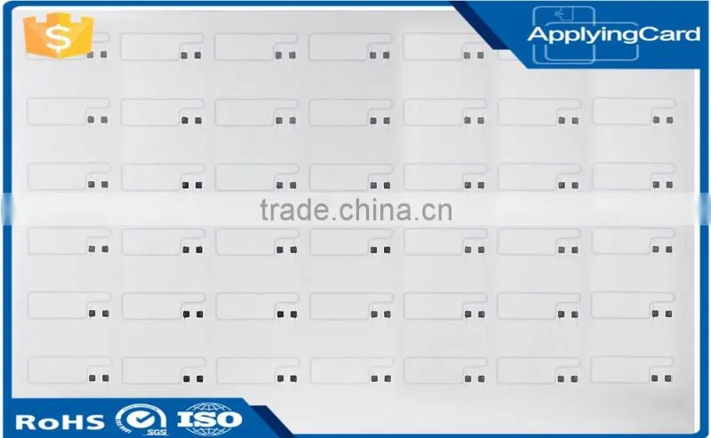 0.4mm/ 0.45mm 13.56MHz RFID inlay for making card