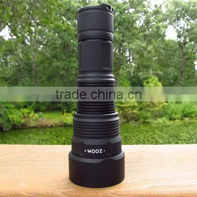 bailong led flashlight zoom adult
