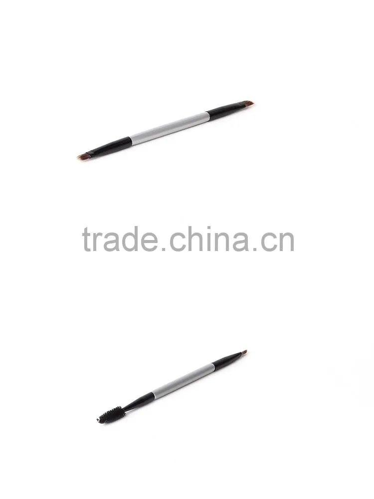 MY GIRL Cheapest Price Double End side Synthetic hair makeup brush set eyebrow brush blusher eyelash brush