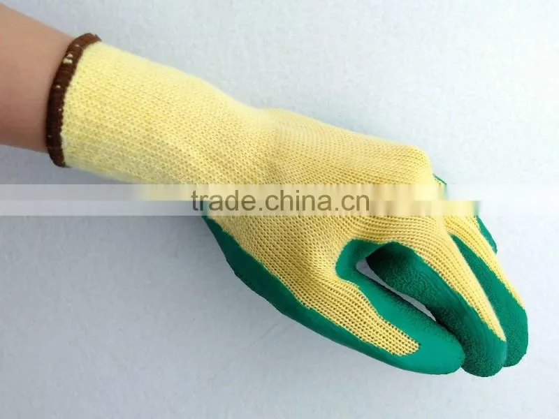 New Design Latex Coated Cotton Safety Working Gloves