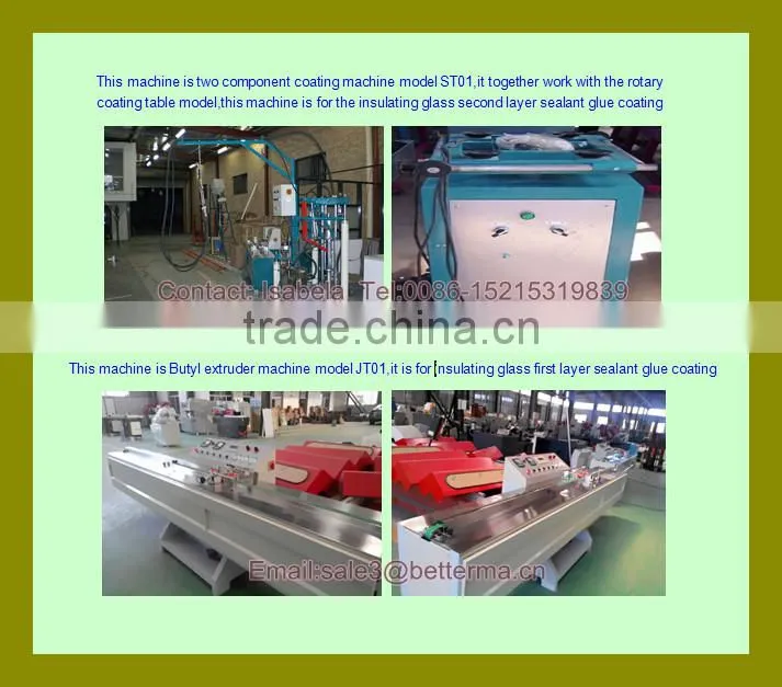 Two-component coating equipment Double glass processing line