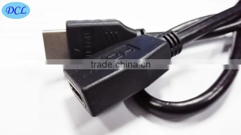 2M Male to female hdmi cable