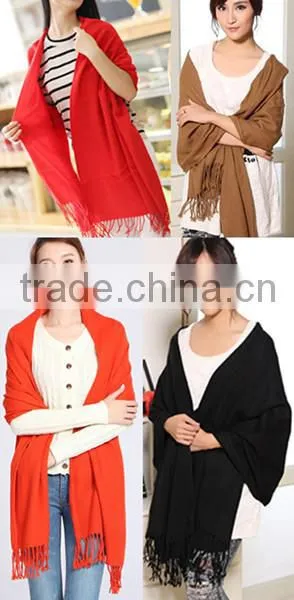 81310127 fashion women solid colour scarf