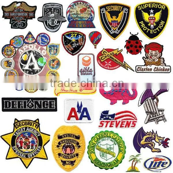 Custom embroidered patches for dresses