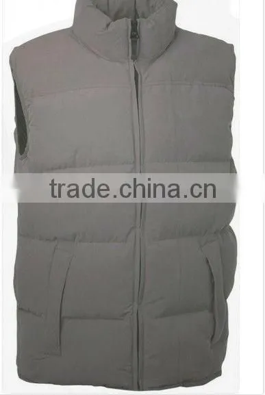 2013 Fashion softshell microfiber padding vest