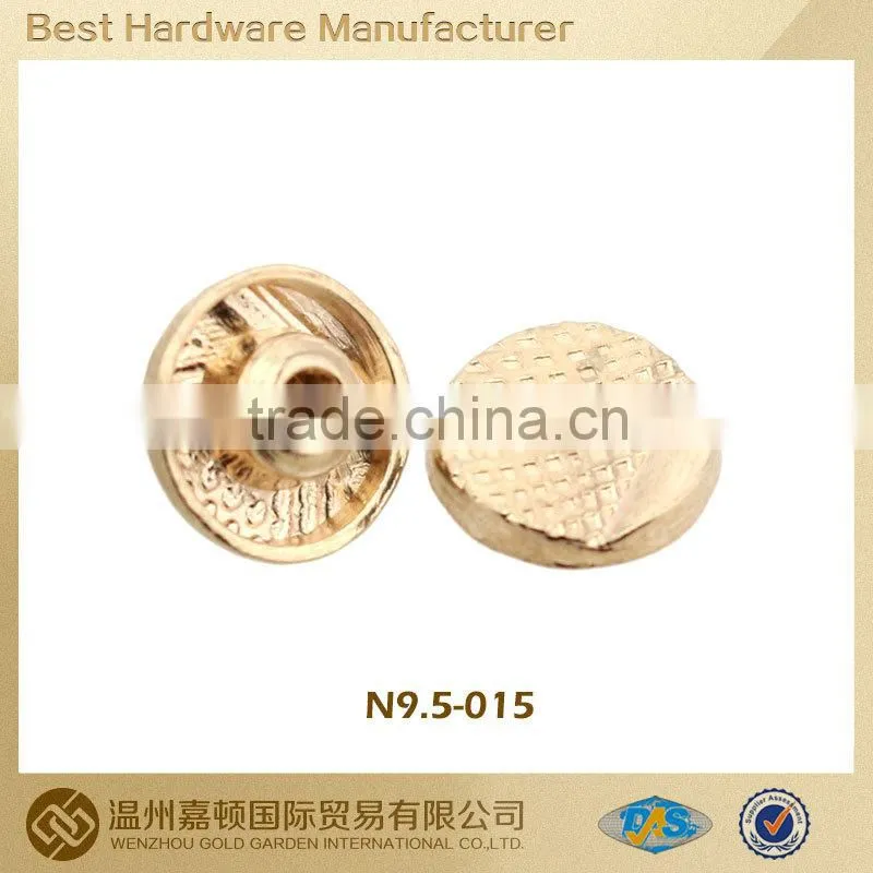 Metal leather studs rivets