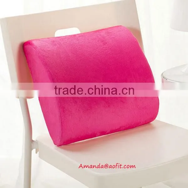 Top selling products in alibaba Car Back Support Pillows ,Memory Foam car back support pillow,portable waist cushion