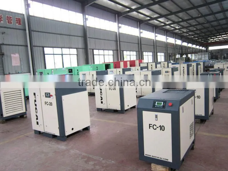 22kw 30hp Double screw air cooled air compressor made in China