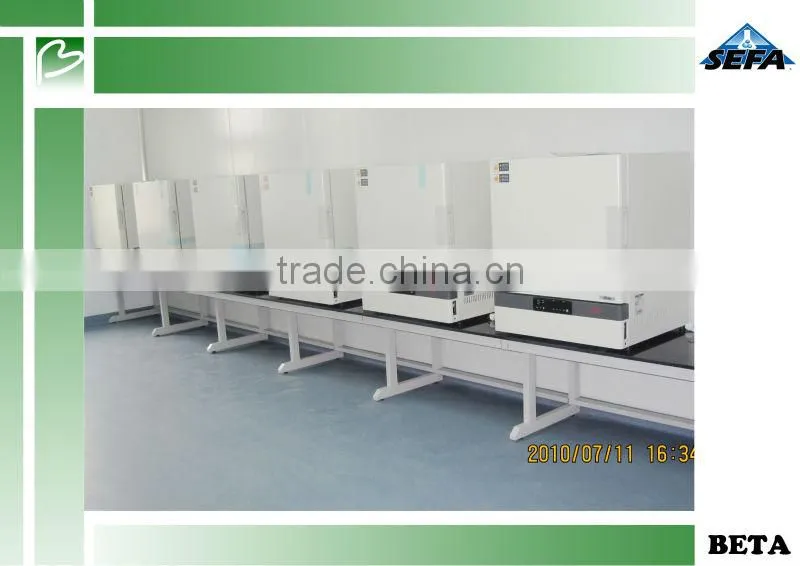 Laboratory full steel furniture/chemical workbench/school equipment table