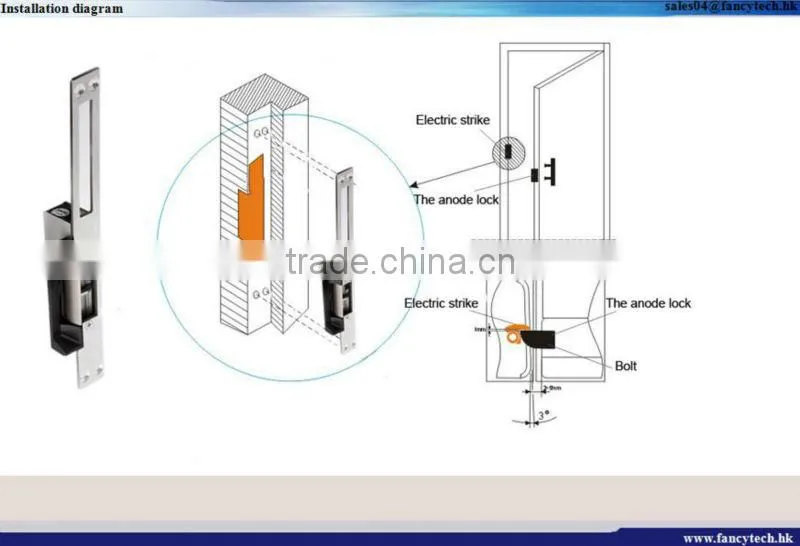 home lock electric strike house lock