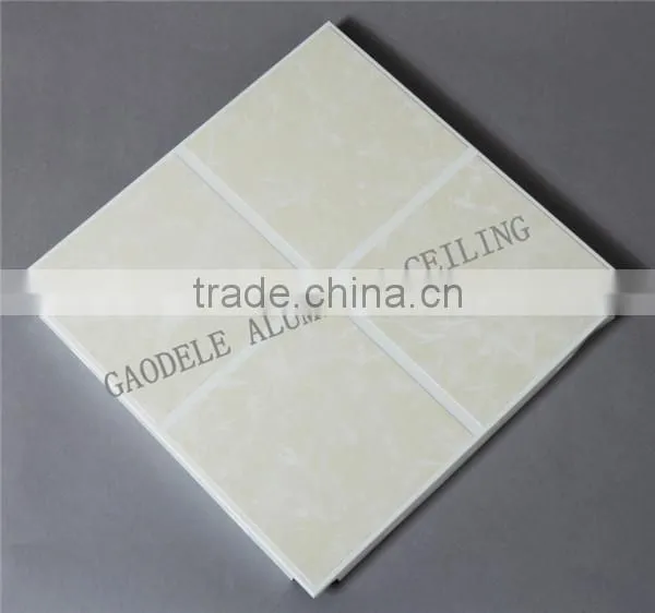 Stone Pattern Aluminum Ceiling for Bathroom 300*300mm