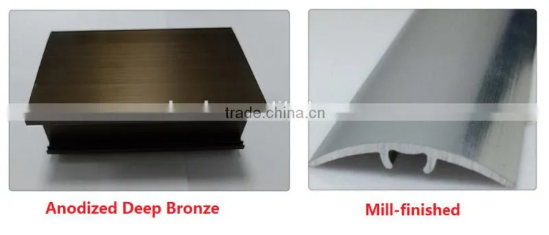New arrival 6063 alloy aluminum window weather strip Thailand series