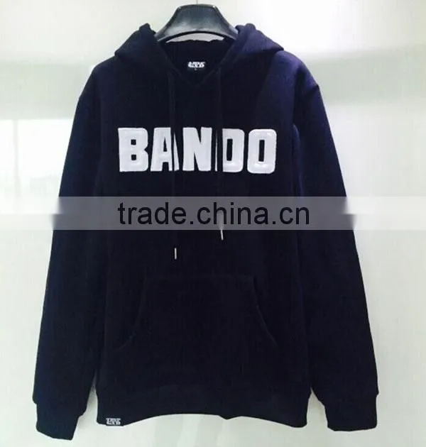 Winter warm fleece pullover hoodies sweater customized