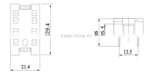 Relay Socket PY-08-0
