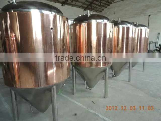 red copper fermentation containers CE OEM factory