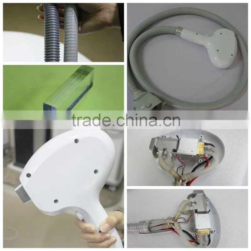 Diode laser dark skin hair removal! cooling gel laser hair removal