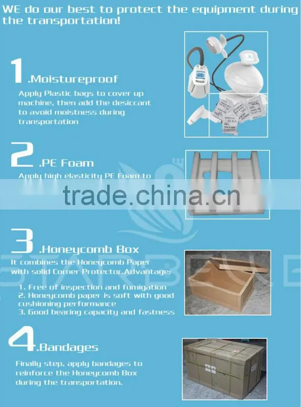 Best laser ultra cavitation radiofrequency beauty machine for skin lifting
