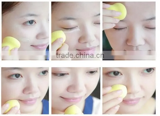 Hot saling drop Hulu shape Makeup Sponge puff private label