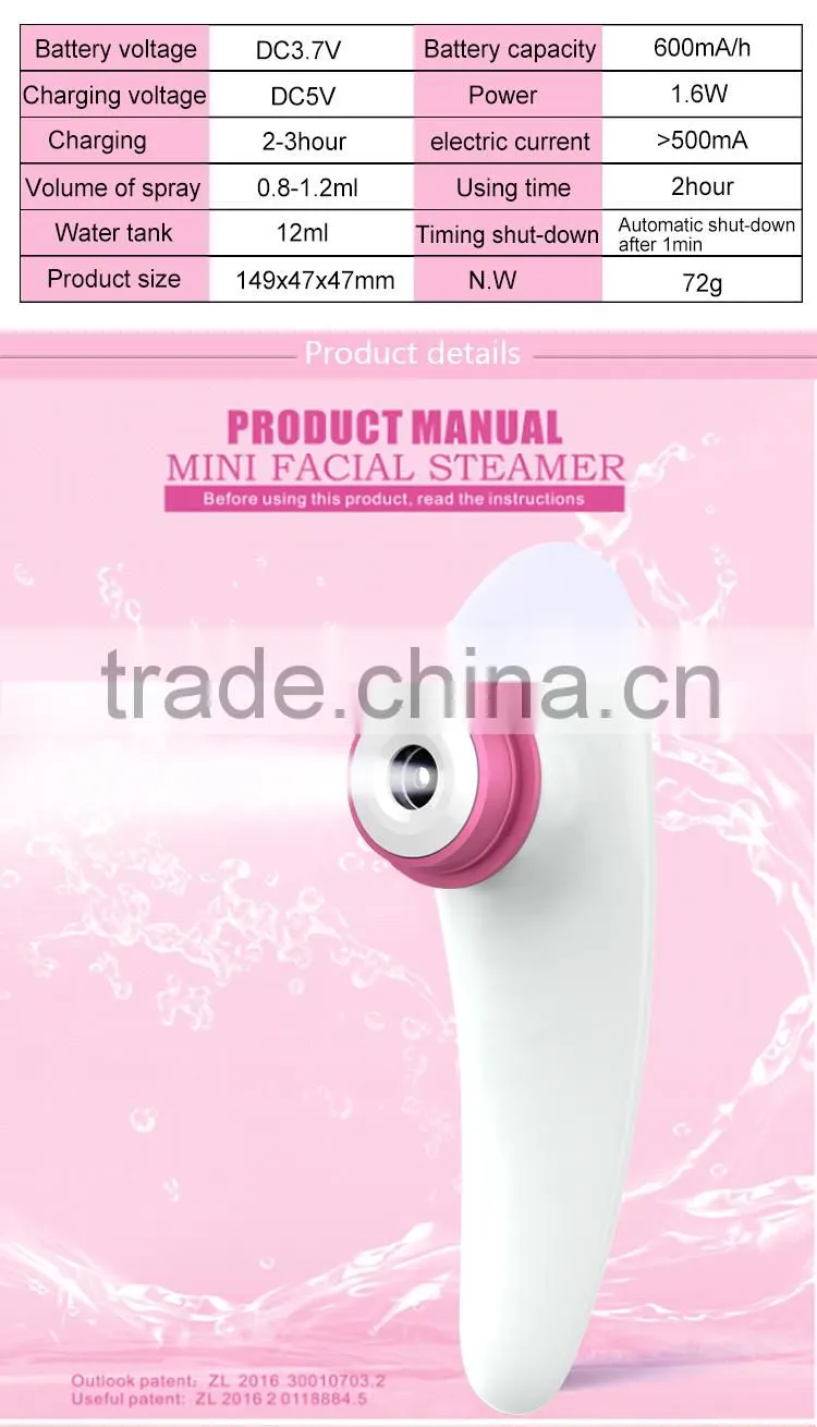 health beauty facial steamer beauty parlor for home use