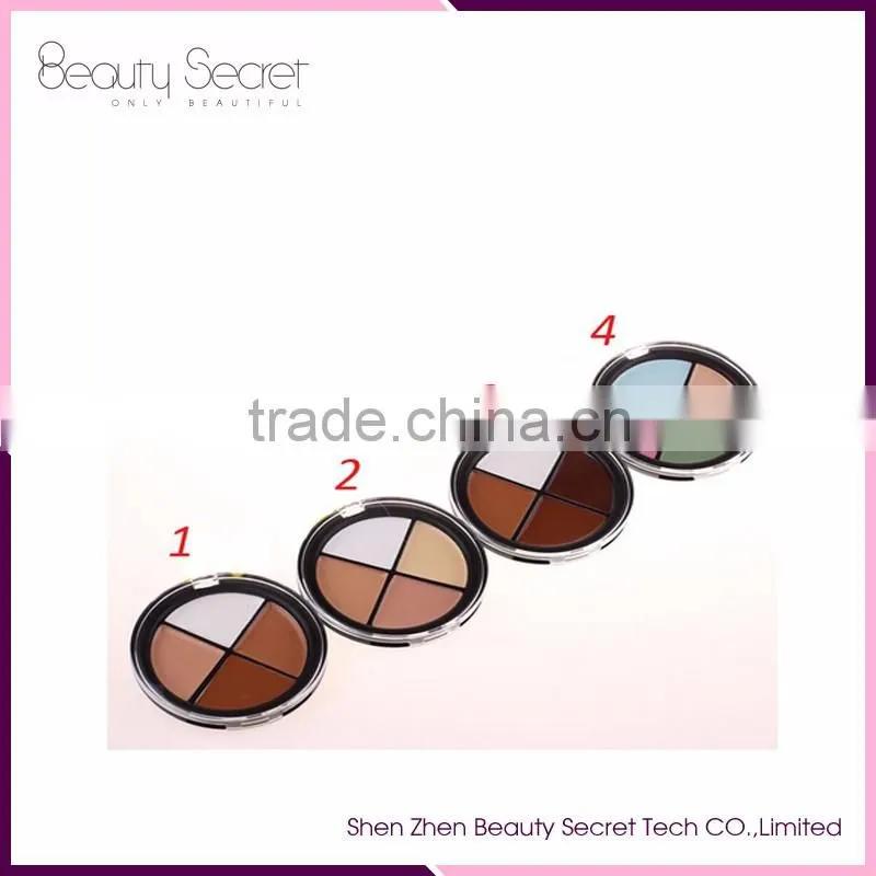 Cosmetics wholesale pro concealer makeup palette 4 colors