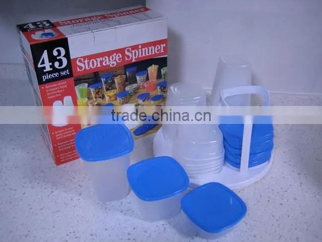 Smart Spin 49 Piece Compact Storage