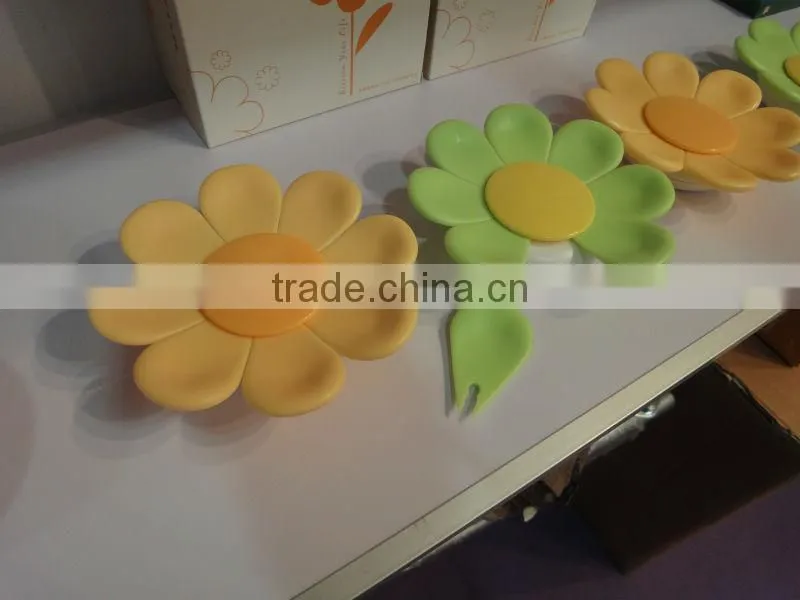 flower fruit picks/ fruit picks set /plastic fruit picks