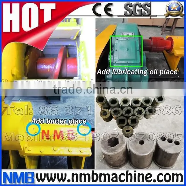 Best quality with CE&ISO wood sawdust coal rod charcoal briquette extrusion machine