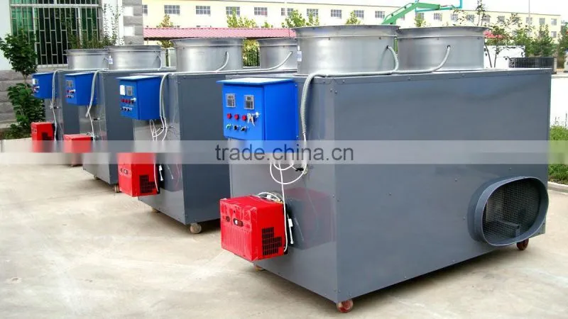 CE certificated natural gas / diesel oil fired heating machine for animal house
