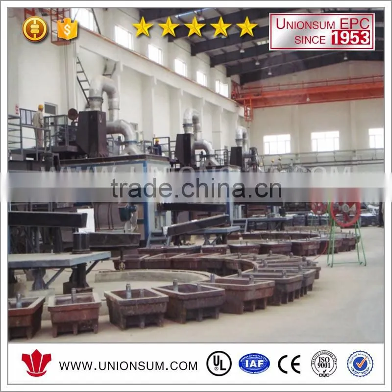 China Zinc Melting Heating Cored Induction Furnace