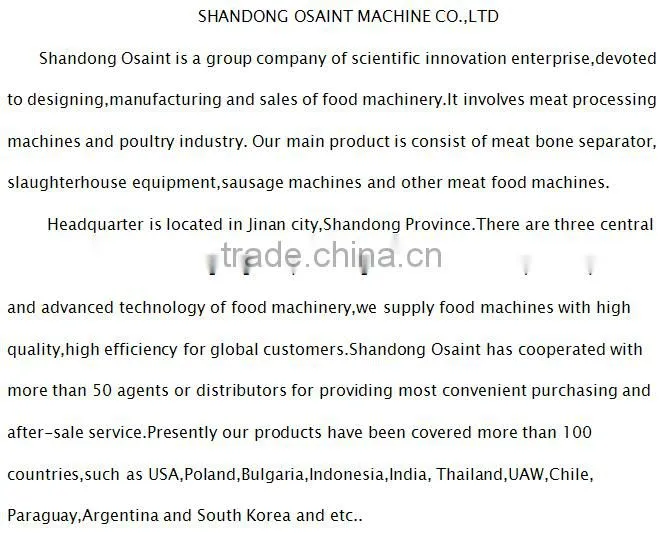 With auto proportion sausage stuffing making machine/ sausage filling making machine