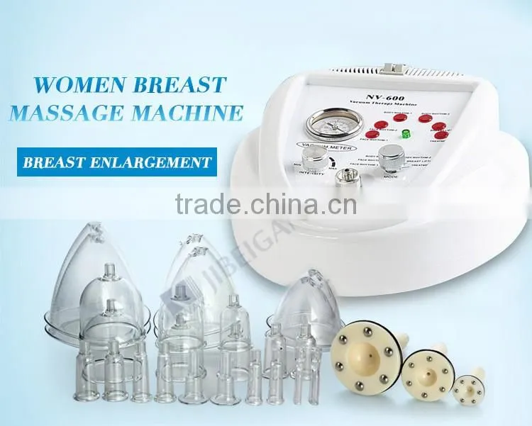 Home use add vaccum breast cupping massage breast care equipment