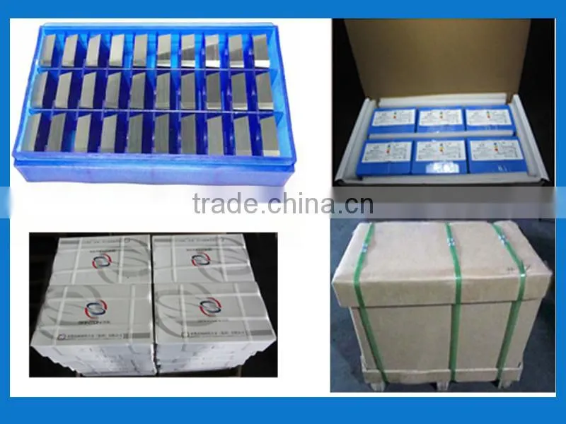 precision ground cemented carbide square milling inserts