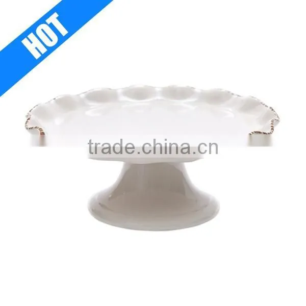 Custom 10inch cream Classic Cake Stand