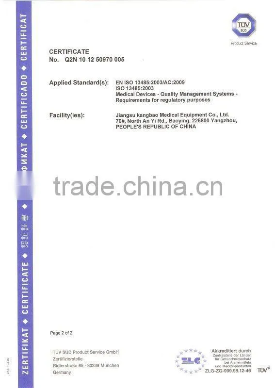 CE&ISO Approved Medical Syringe