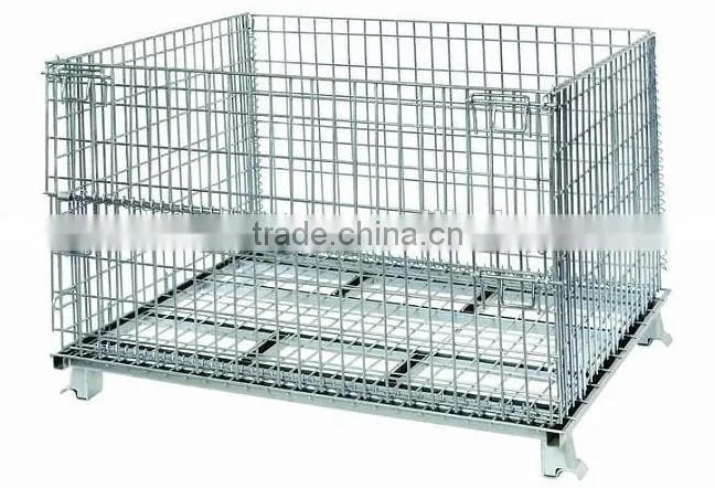stacking wire basket container