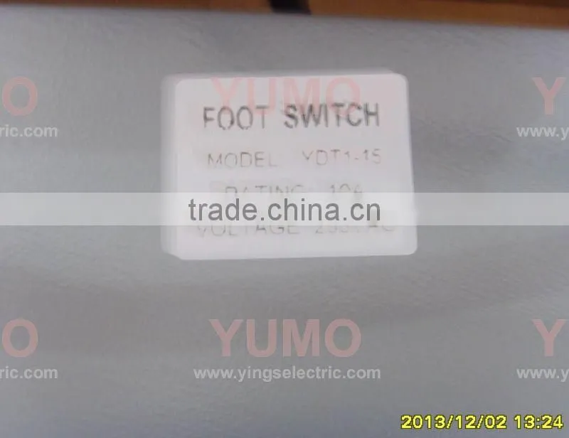 YDT1-15 10A 250V YUMO foot contorl switch pedal switch push button