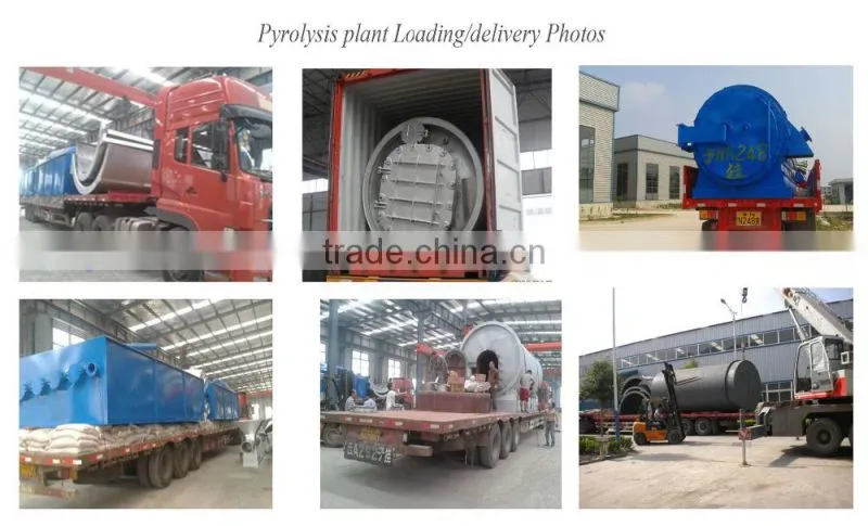 5ton best design waste plastic recycling pyrolysis oil machine
