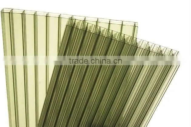 made in China cheap clear pc hollow sheet & sun sheet
