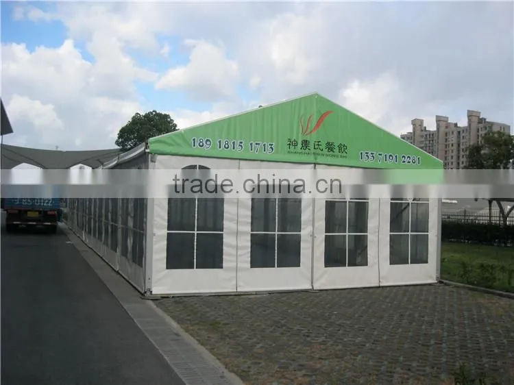 10m clear span aluminum frame structure gazebo garden tent restaurant marquee beer festival party canopy with transparent walls