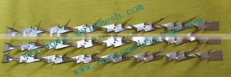 2013 High Security Sharp Wire spikes used for security on top of wall & Fence