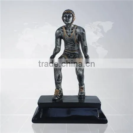Resin goal keep trophy